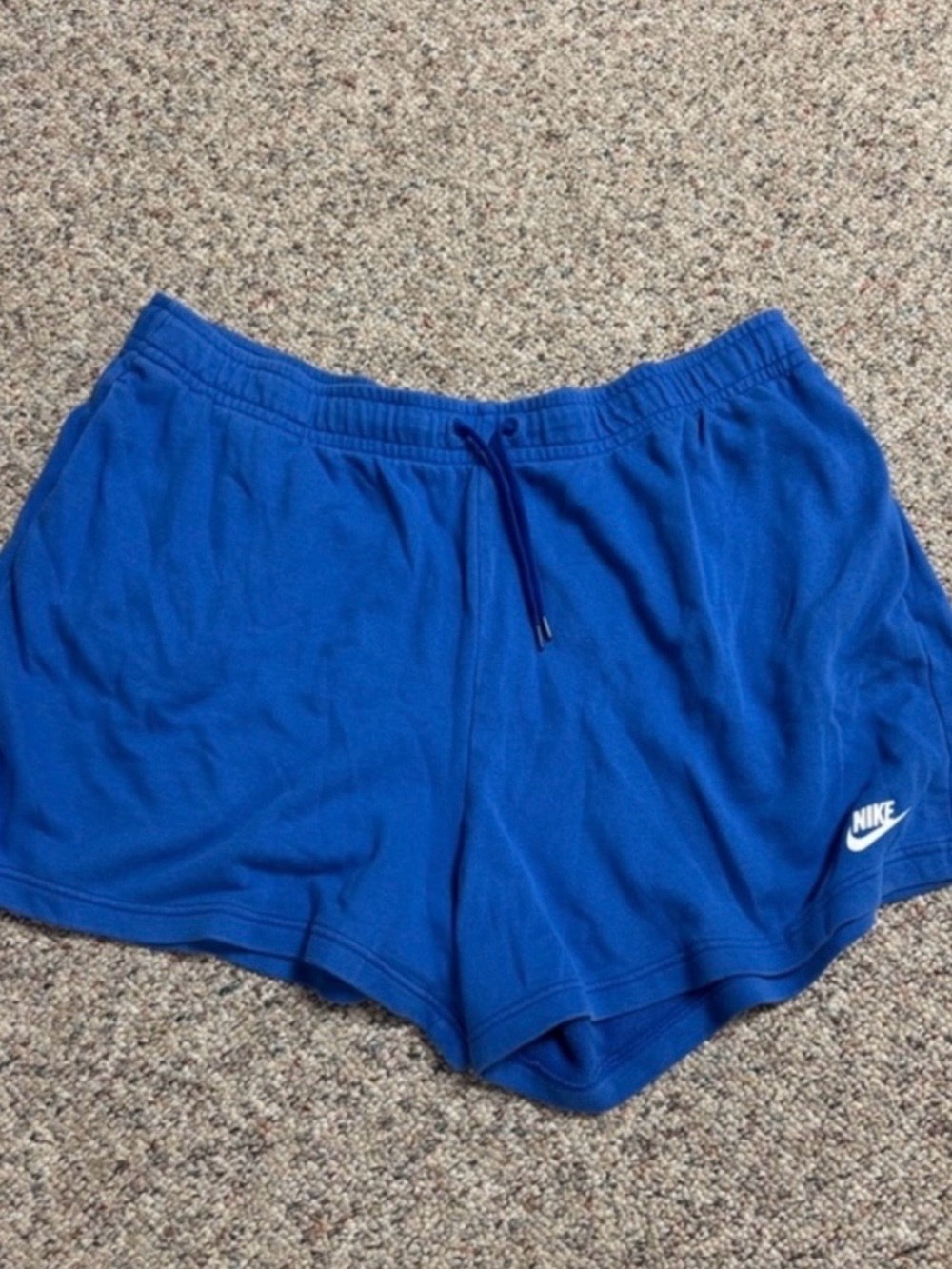 Nike Women’s Royal Blue Athletic Shorts with Drawstring